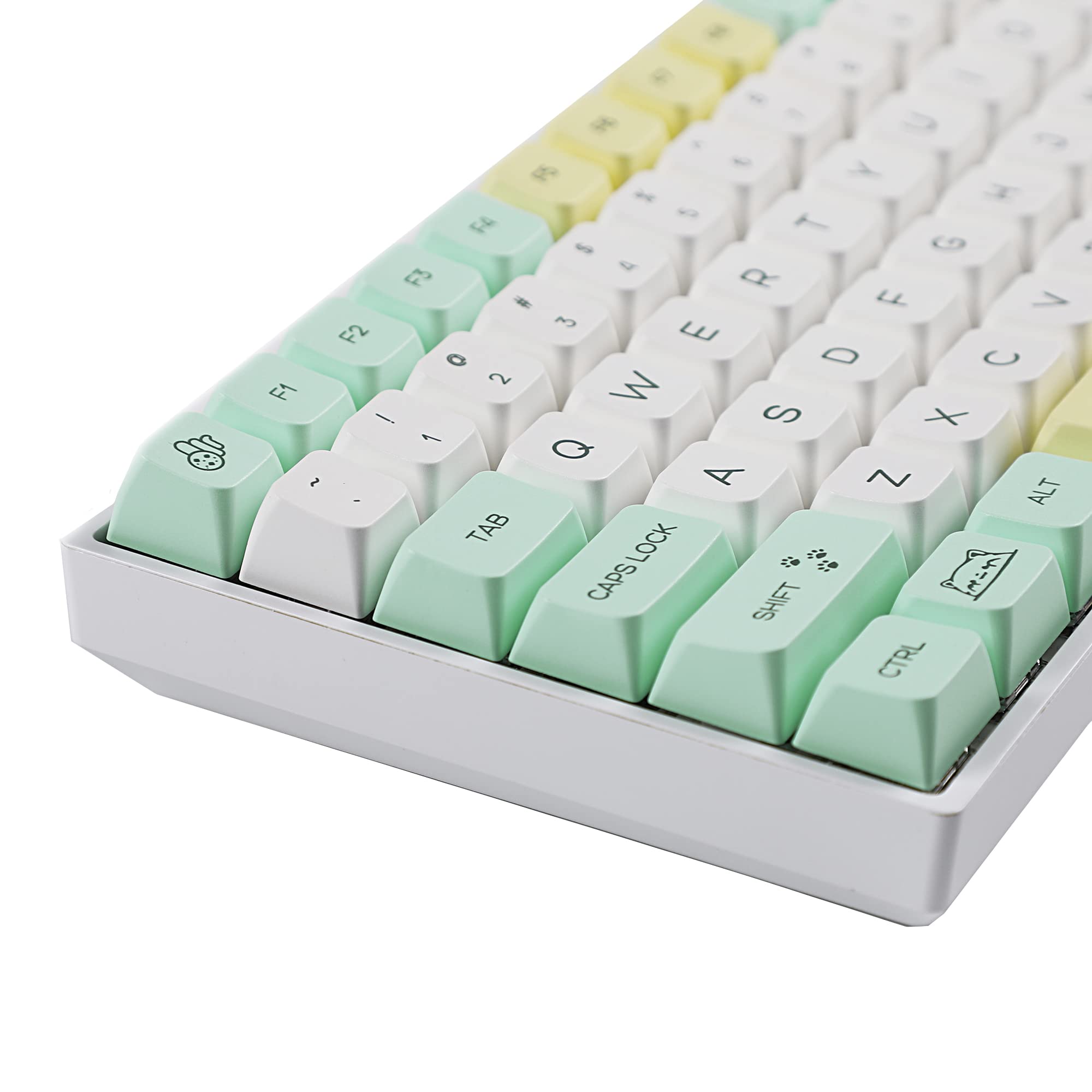 Amazon | YMDK 144 Peeking Cat MDA プロファイル 染料 サブキー